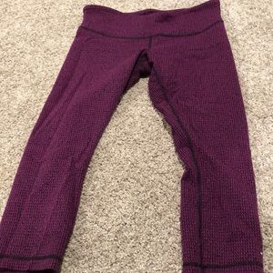 Lululemon Wonder Under crops!